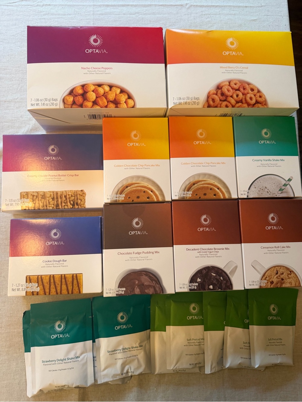 Optavia Fuelings Lot of 80 - not expired